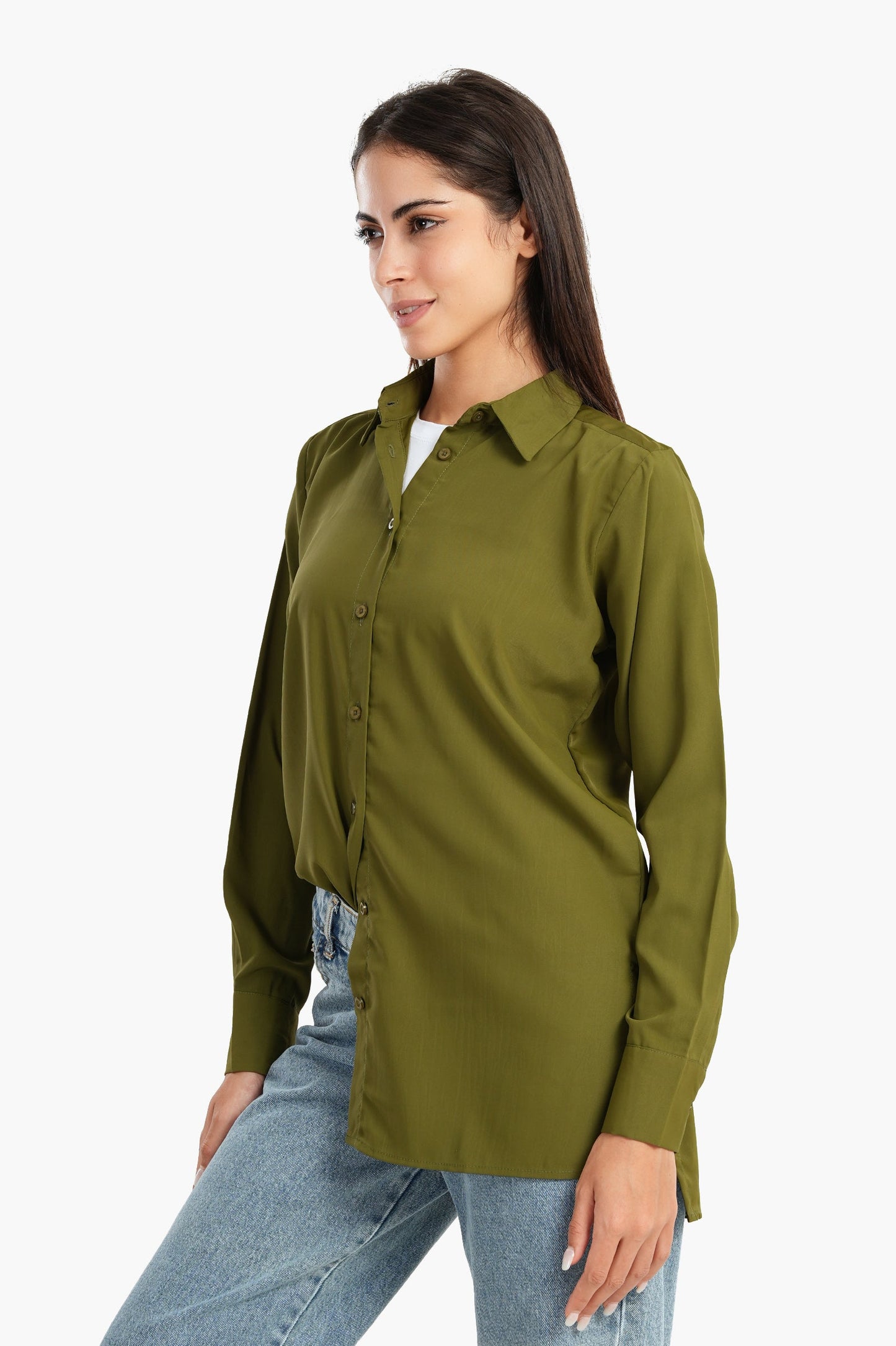 Carina Hip Length Relaxed Fit Shirt