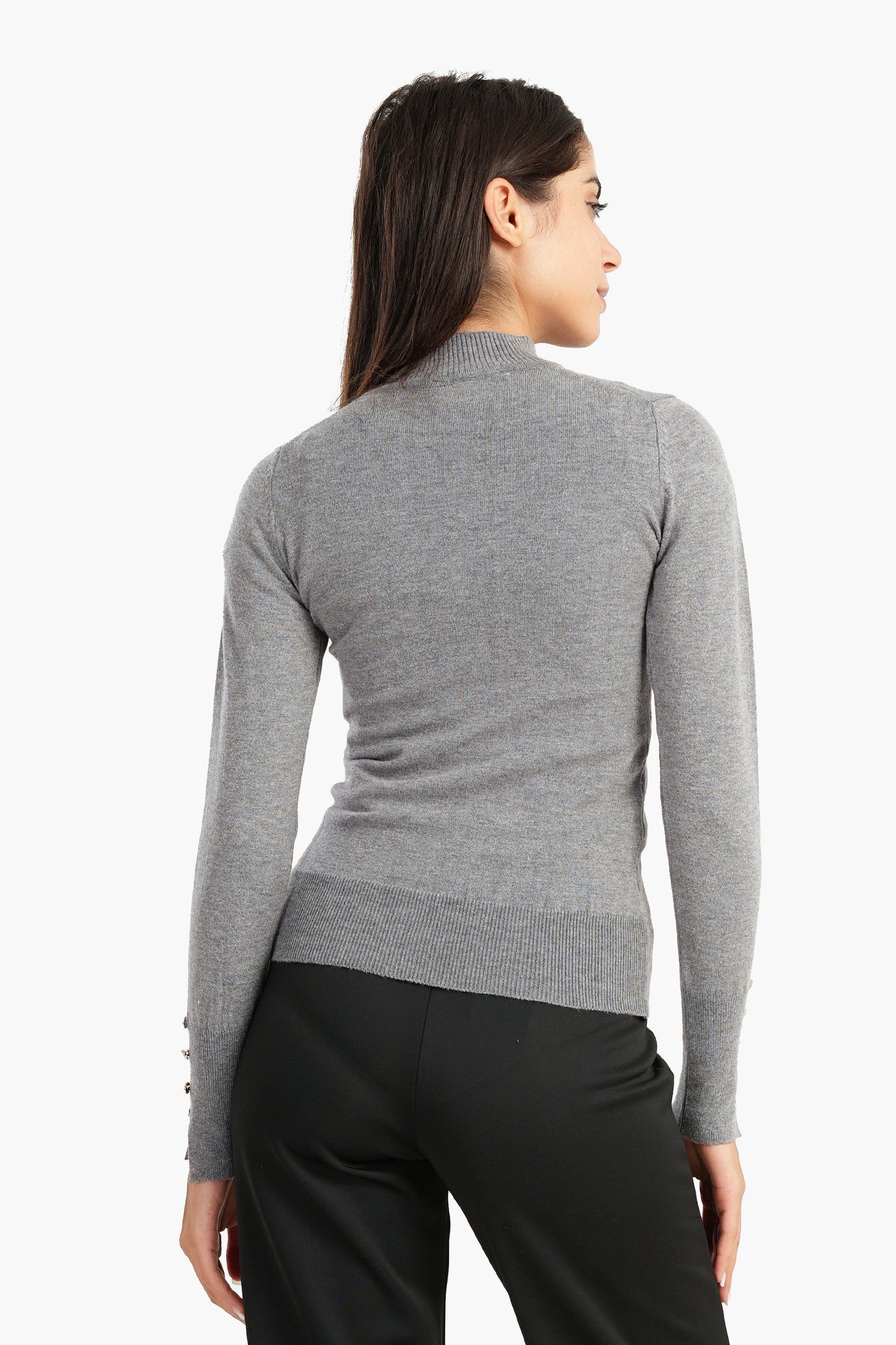 Carina Pullover with Cuff Slits