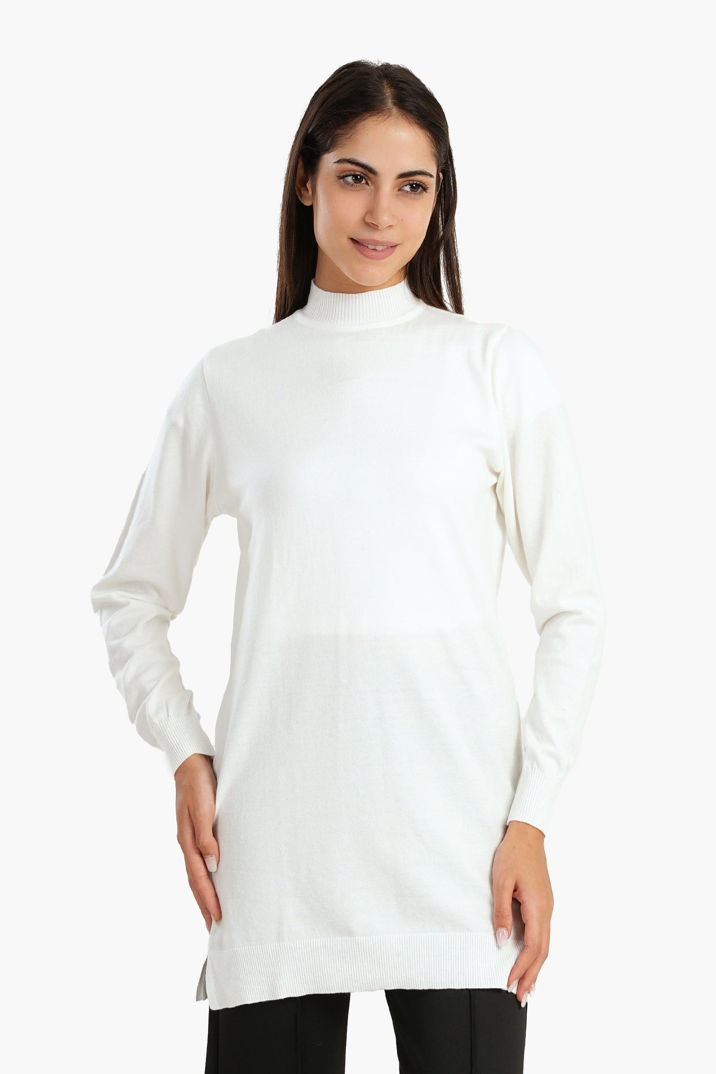 Carina Pullover with High Neck