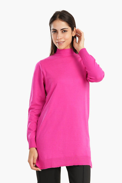 Carina Pullover with High Neck