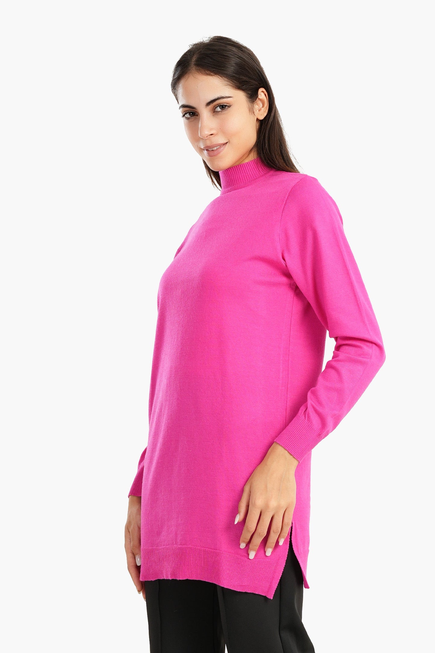 Carina Pullover with High Neck