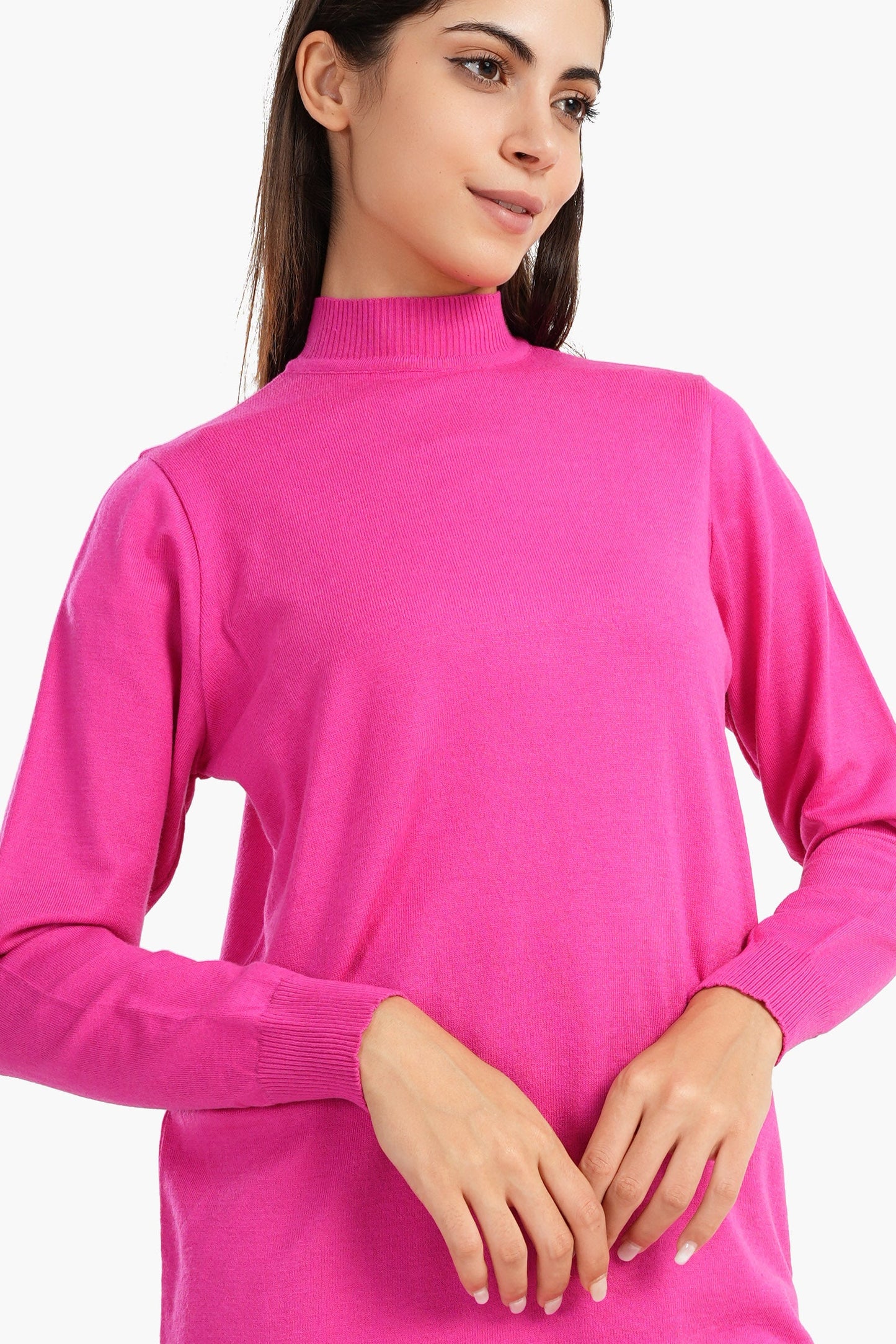 Carina Pullover with High Neck