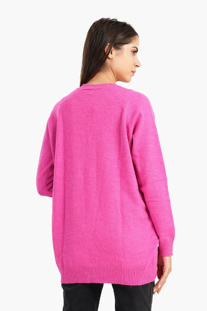 كارديجان مع زر للإغلاق