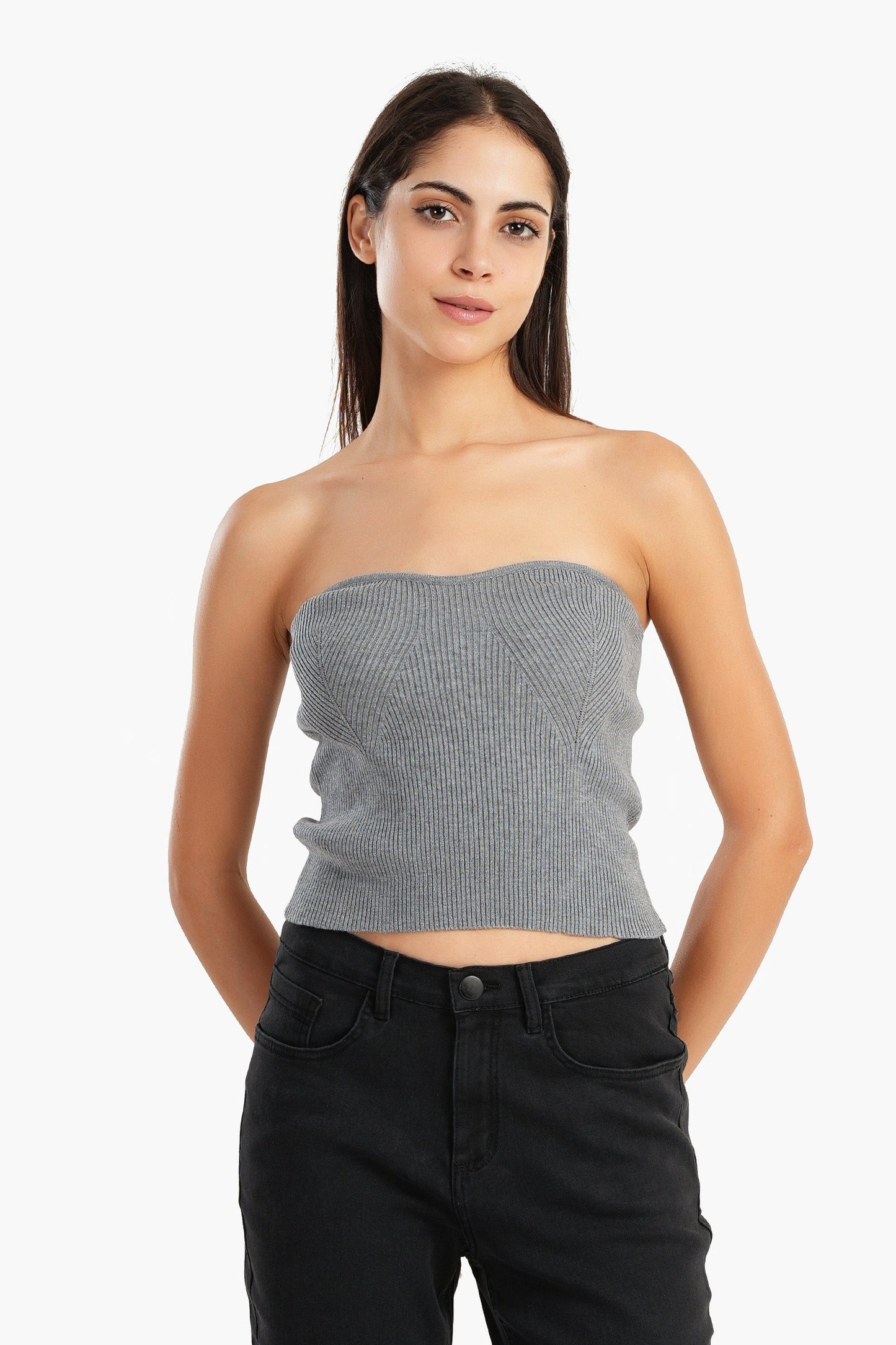 Carina Strapless Trico Top