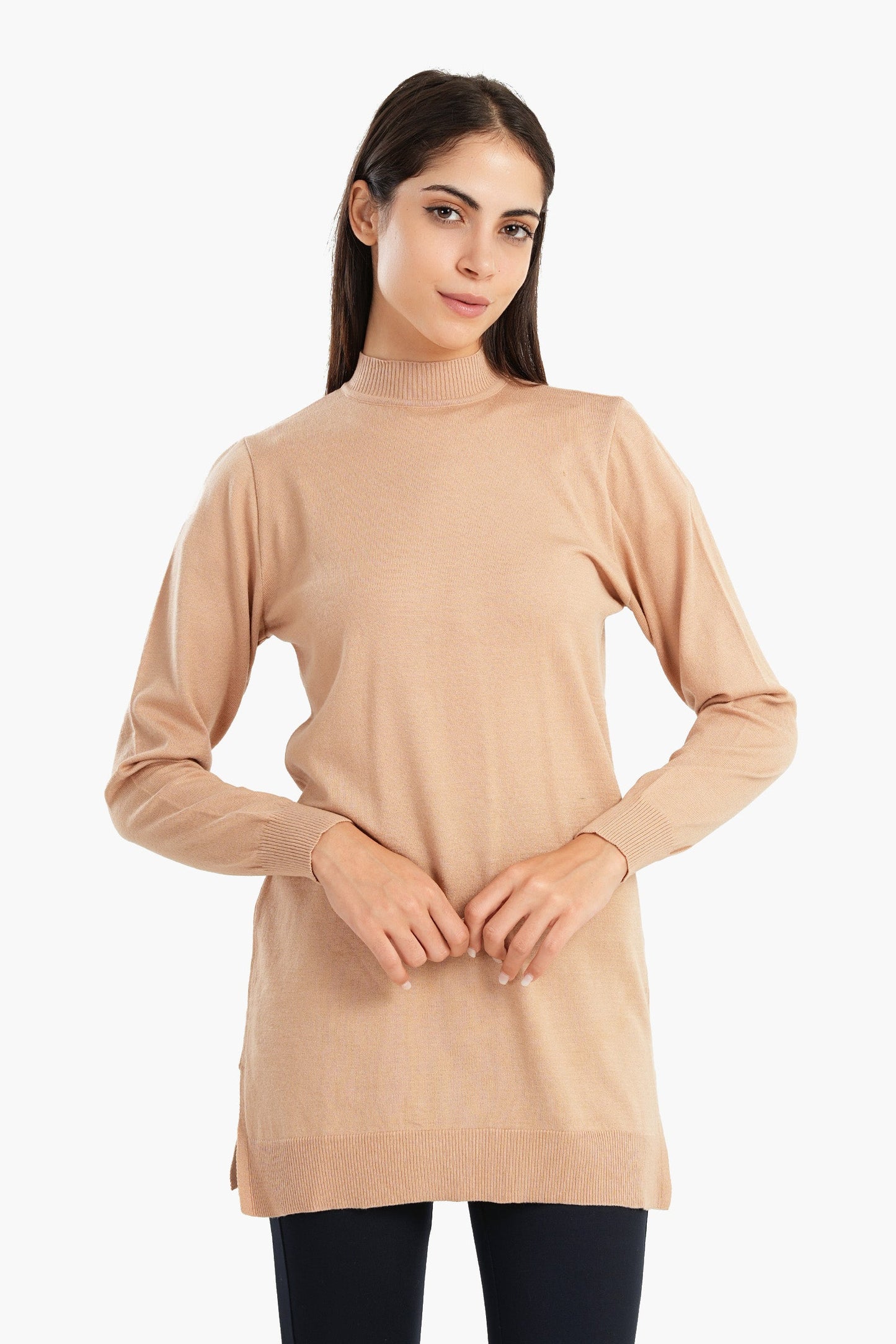 Carina Pullover with High Neck