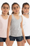 Carina Pack of 3 Basic Top for Teen Girls