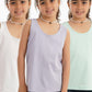 Carina Pack of 3 Basic Top for Girls