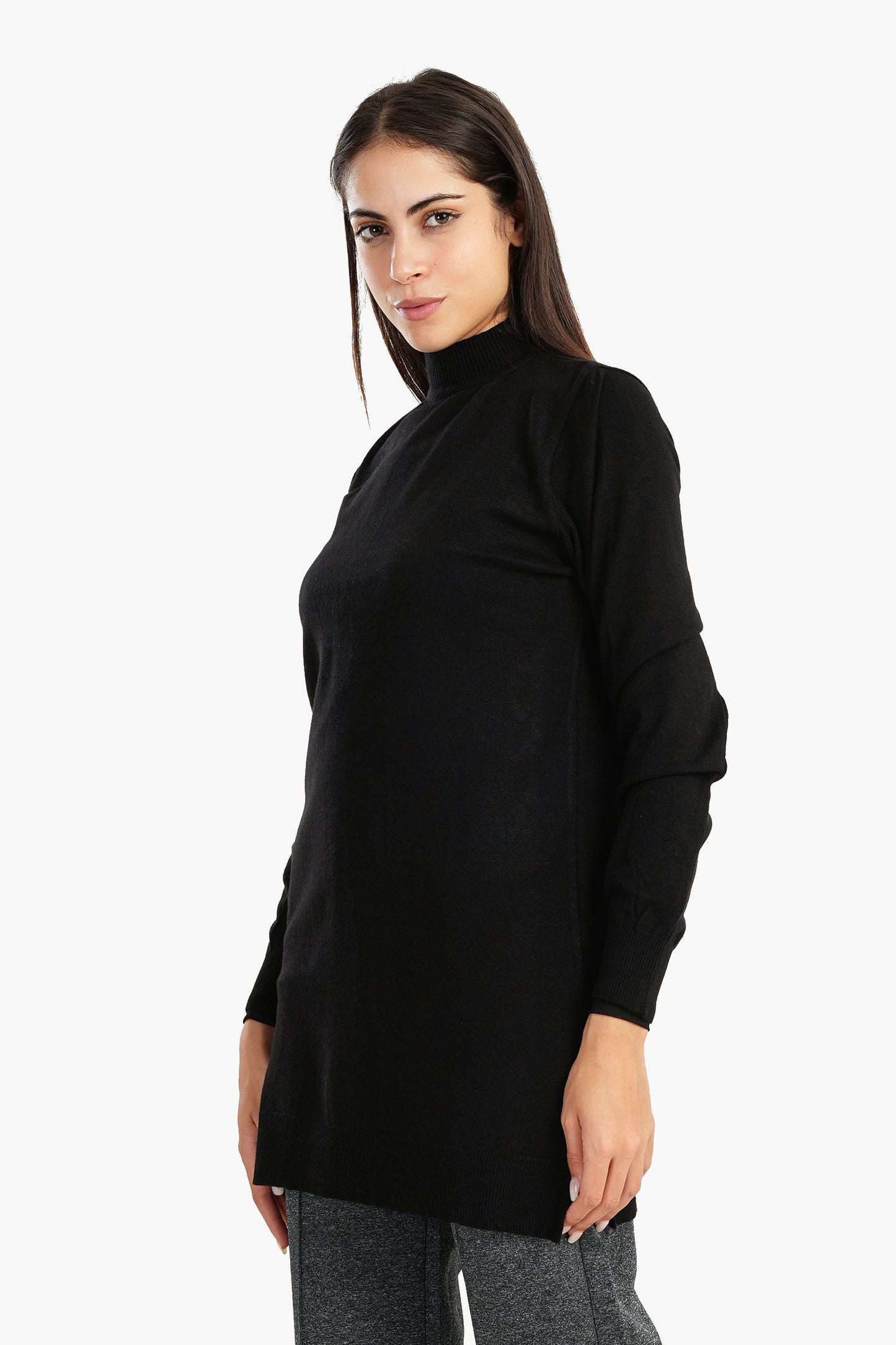 Carina Pullover with High Neck