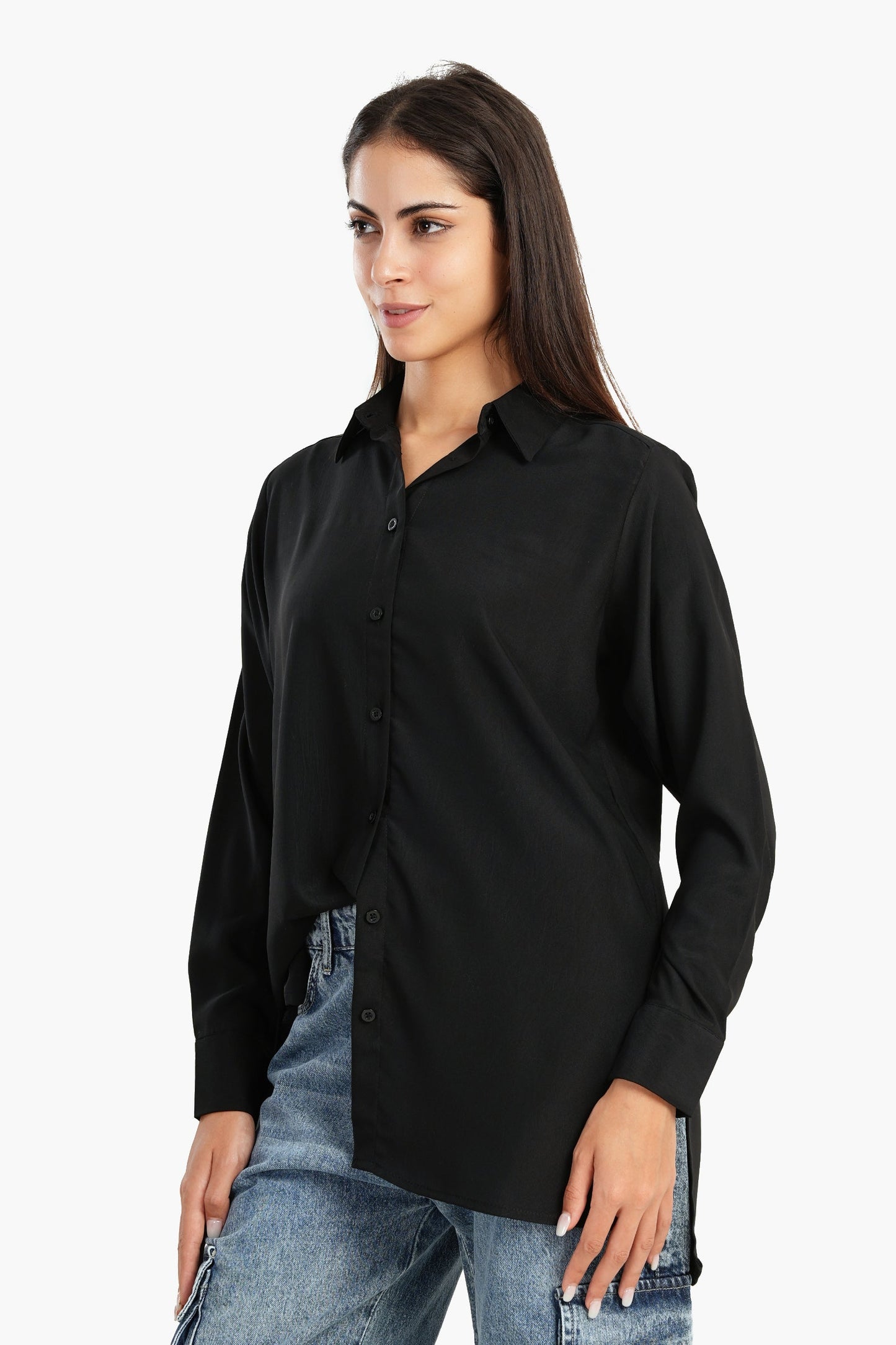 Carina Hip Length Relaxed Fit Shirt