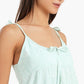 Aqua Self Pattern Nightgown