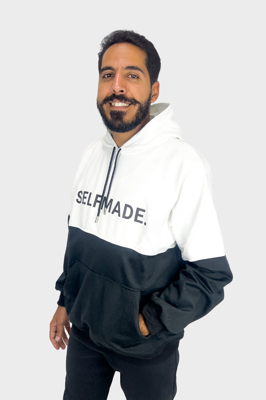 White Long Sleeve Hoodie