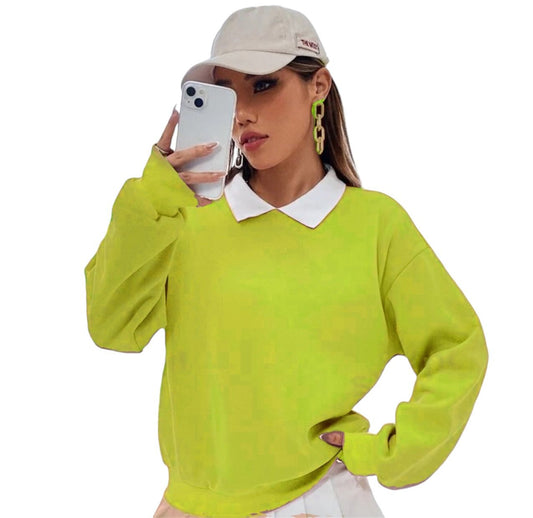 Kiwi Casual Plain Sweatshirt