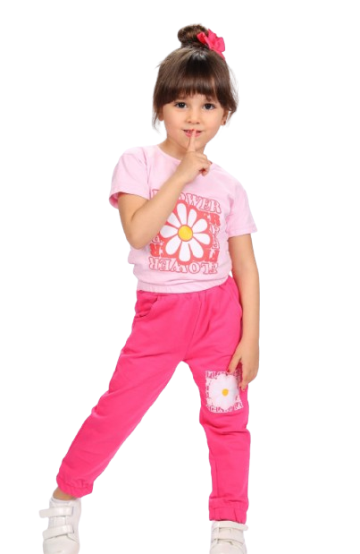 Set of 2 Pieces Girl's Pyjama