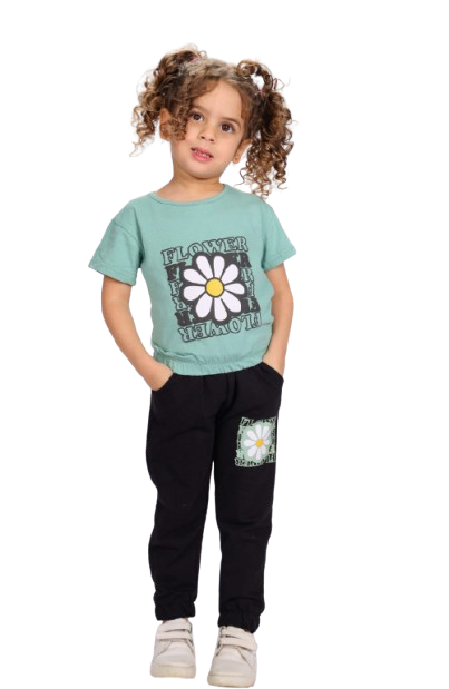 Set of 2 Pieces Girl's Pyjama
