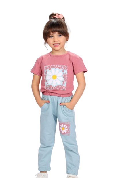 Set of 2 Pieces Girl's Pyjama
