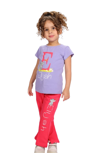 Set of 2 Pieces Girl's Pyjama