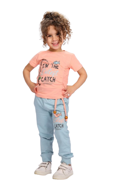 Set of 2 Pieces Girl's Pyjama