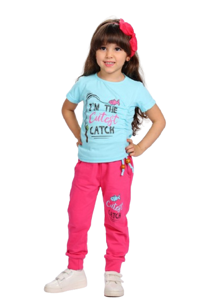 Set of 2 Pieces Girl's Pyjama