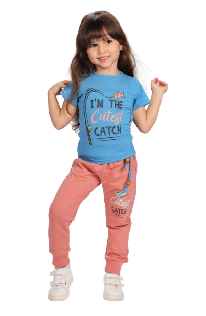 Set of 2 Pieces Girl's Pyjama