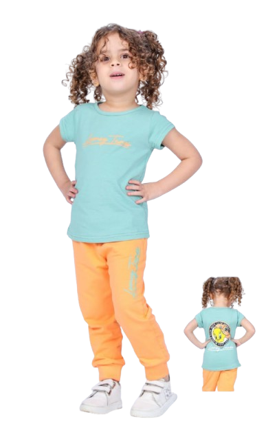 Set of 2 Pieces Girl's Pyjama