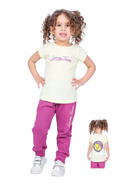 Set of 2 Pieces Girl's Pyjama