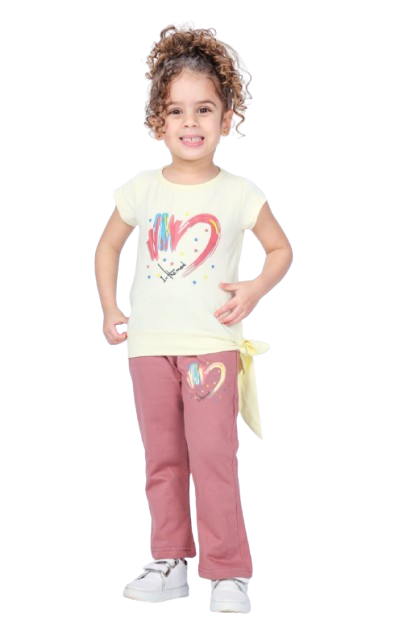Set of 2 Pieces Girl's Pyjama