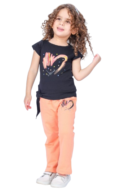 Set of 2 Pieces Girl's Pyjama