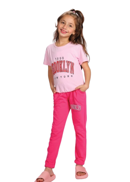 Set of 2 Pieces Girl's Pyjama