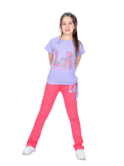 Set of 2 Pieces Girl's Pyjama