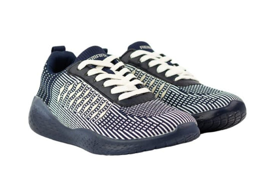 Remark Navy Sports Lace-up Sneakers