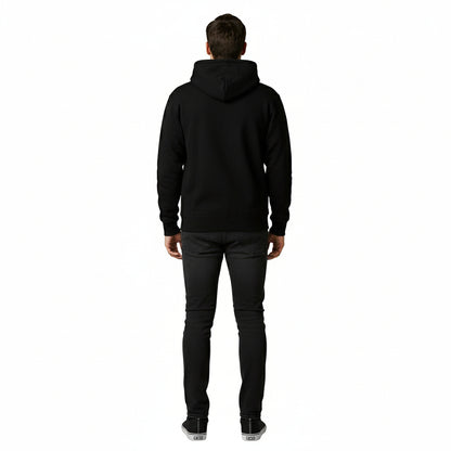 Zipper Melton Hoodie - هودي ميلتون مبطن بسوسته