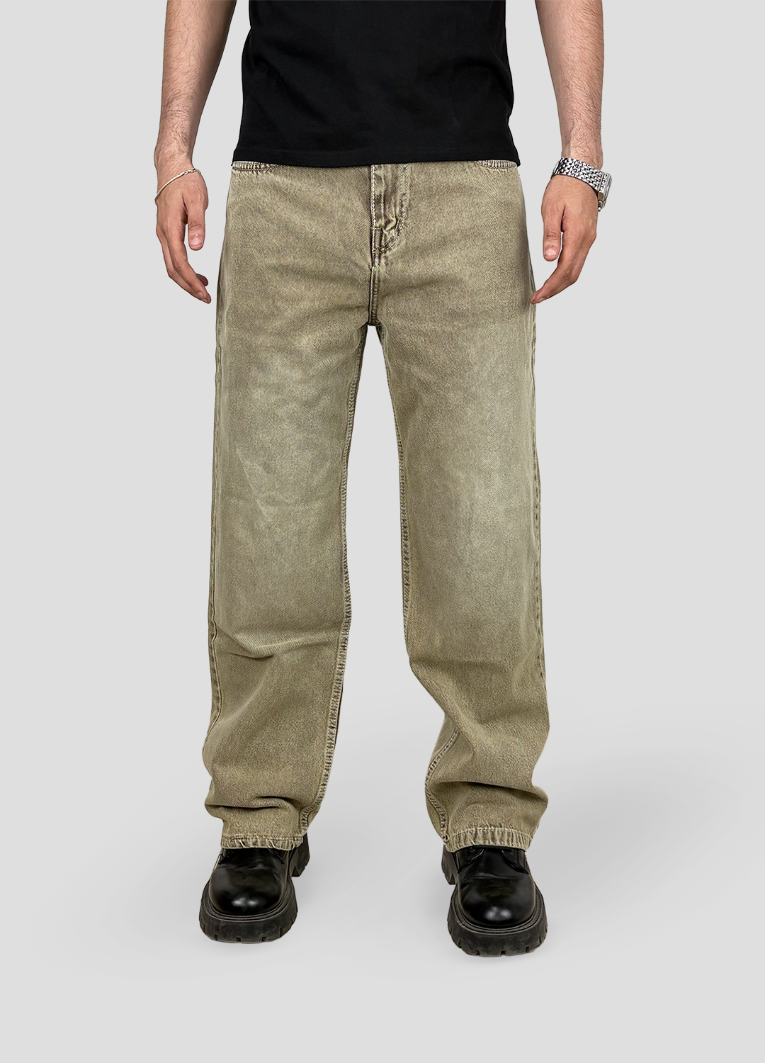 Baggy Fit Denim, 100% Cotton