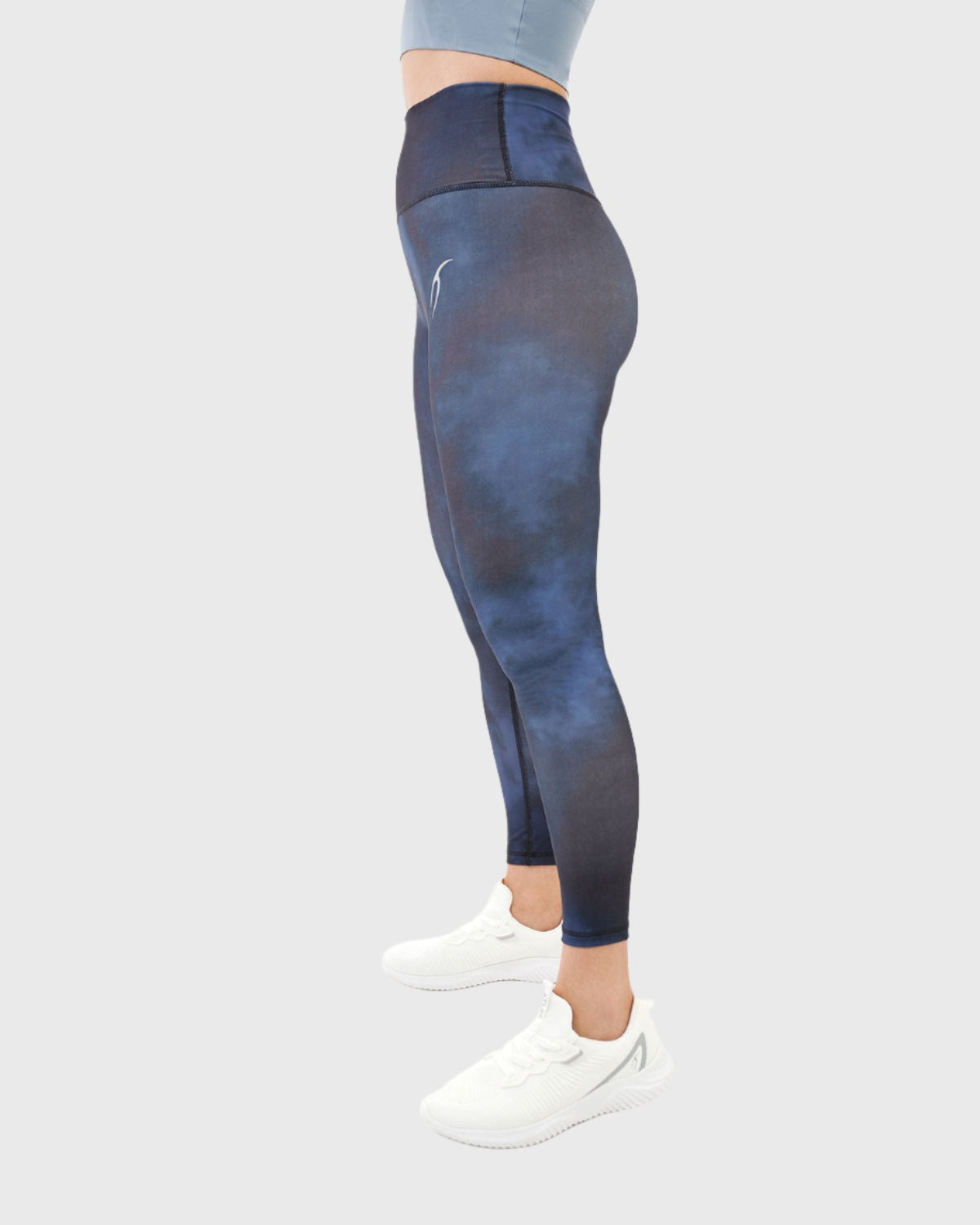 ATUM| Yoga Printed Women's Leggings - Navy