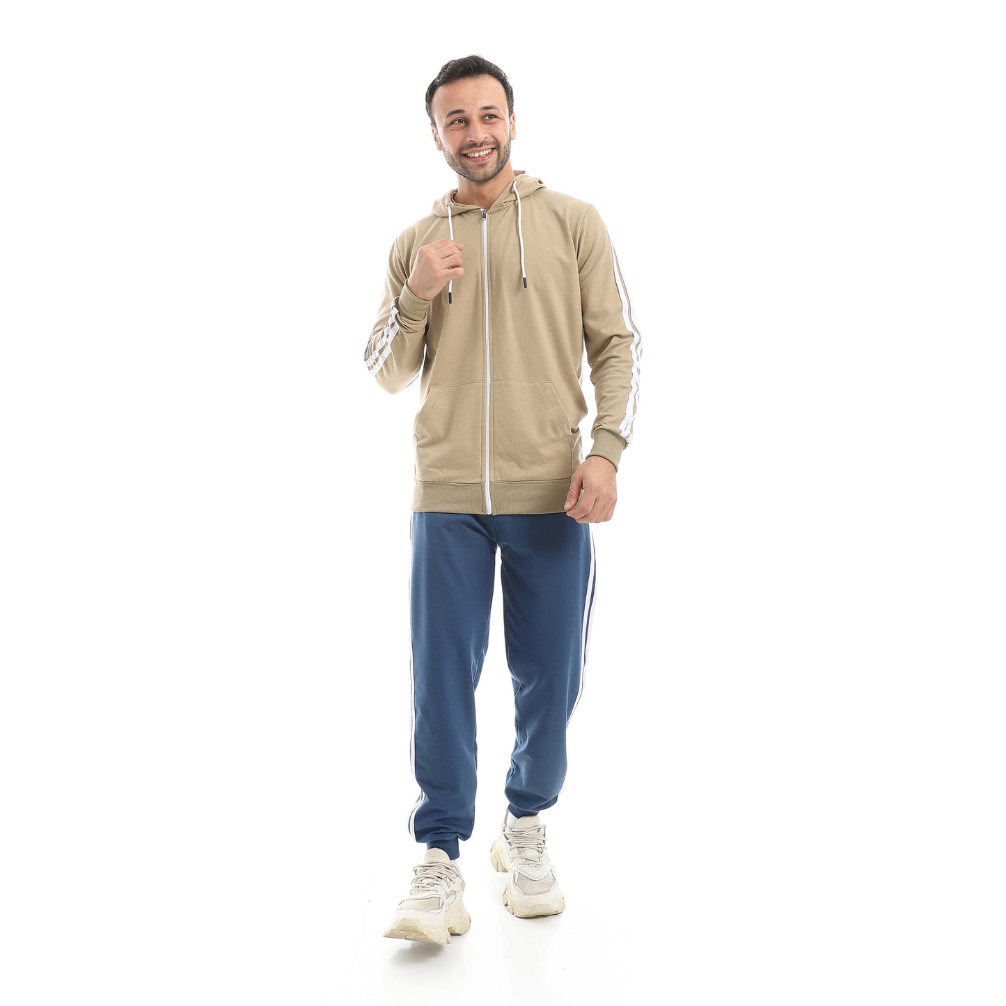 Set Of Zipper Hoodie  And Pants Clipper