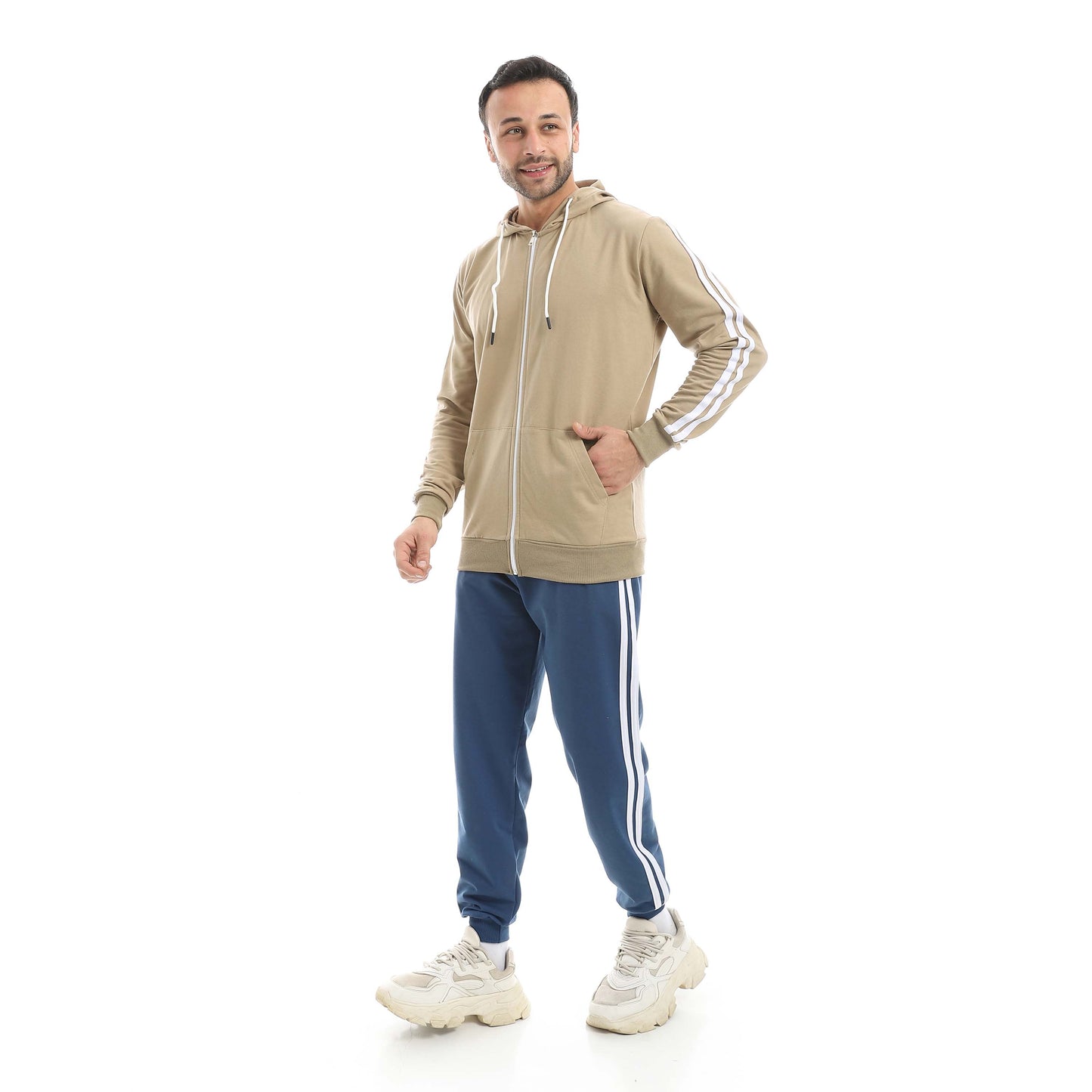 Set Of Zipper Hoodie  And Pants Clipper