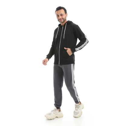 Set Of Zipper Hoodie  And Pants Clipper