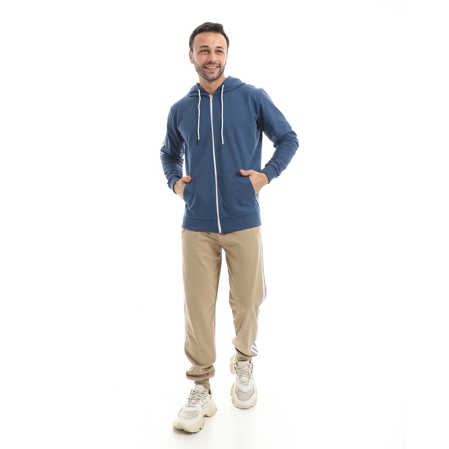 Set Of Zipper Hoodie  And Pants Clipper