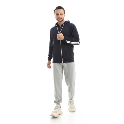 Set Of Zipper Hoodie  And Pants Clipper