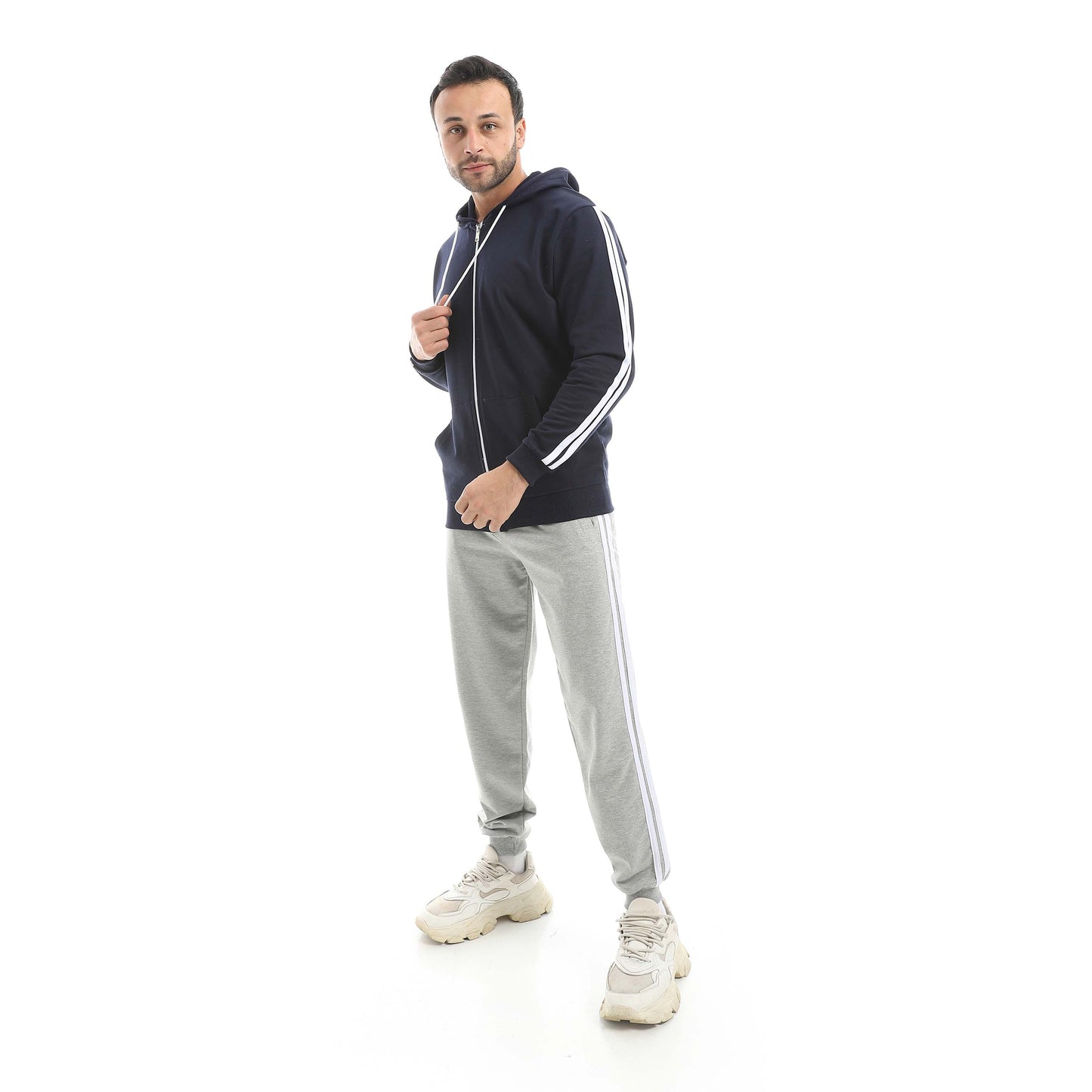 Set Of Zipper Hoodie  And Pants Clipper