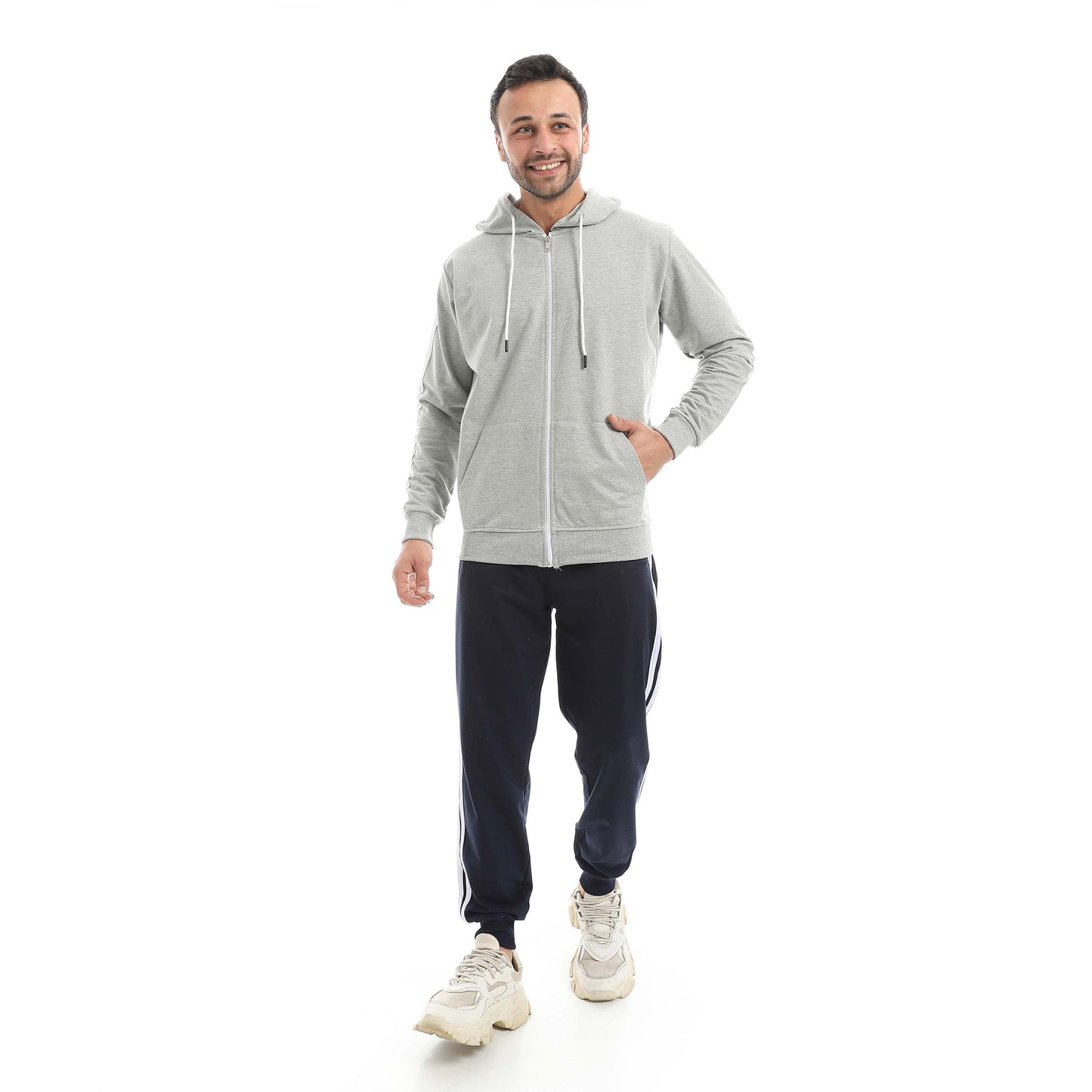 Set Of Zipper Hoodie  And Pants Clipper