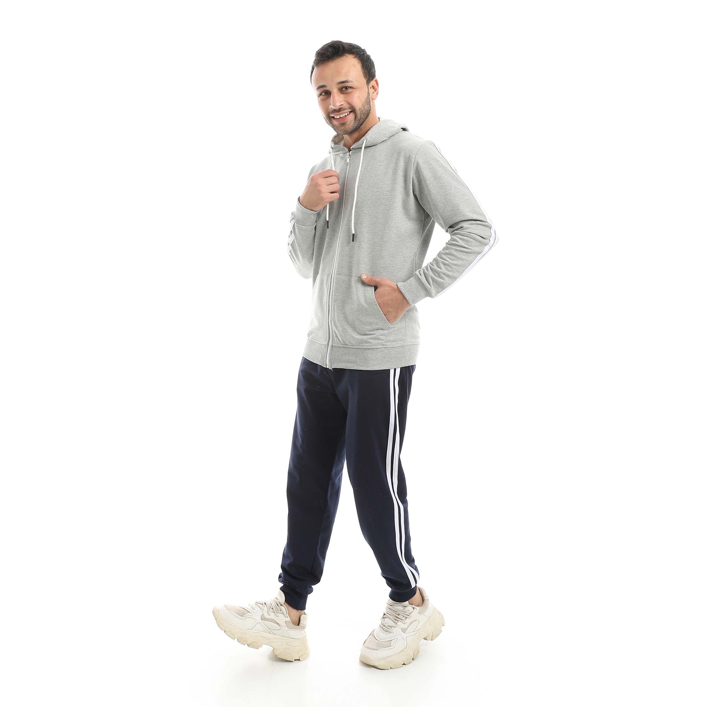 Set Of Zipper Hoodie  And Pants Clipper