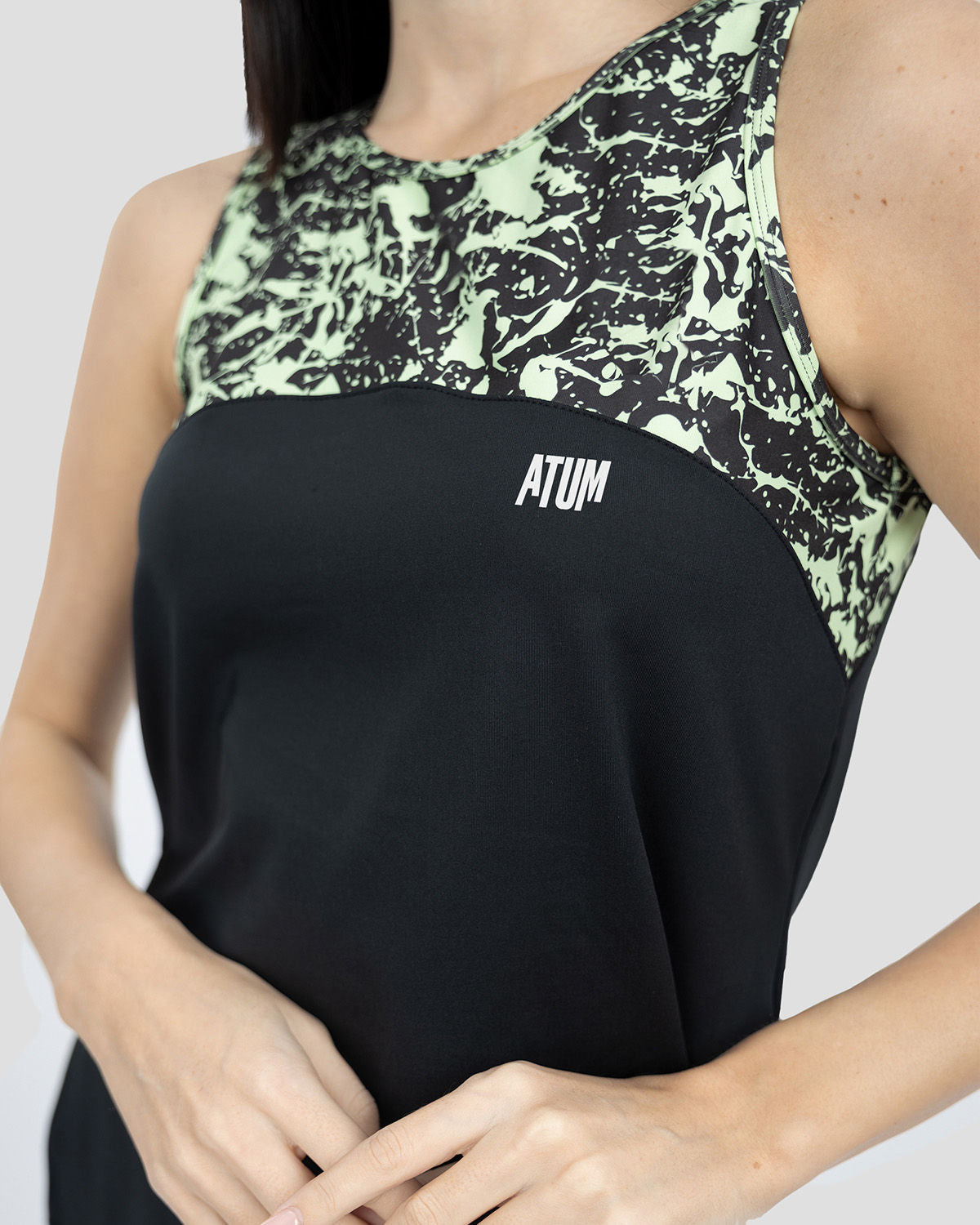 Atum Women's Printed Cut Tank Top - Atum Egypt