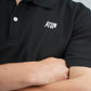 ATUM| Regular Fit Men's Polo T-Shirt - Black