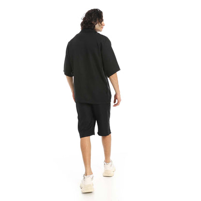 Plain Shirt & Short Set