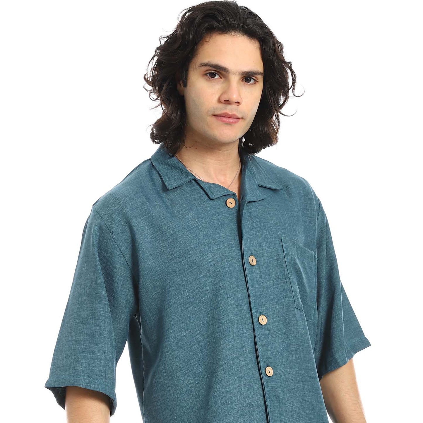 Plain Shirt & Short Set