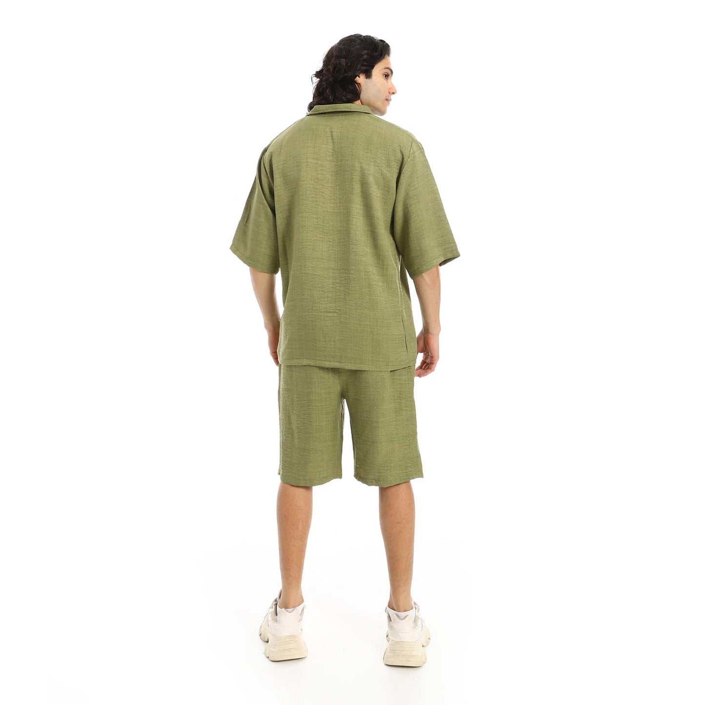 Plain Shirt & Short Set