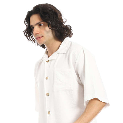 Plain Shirt & Short Set