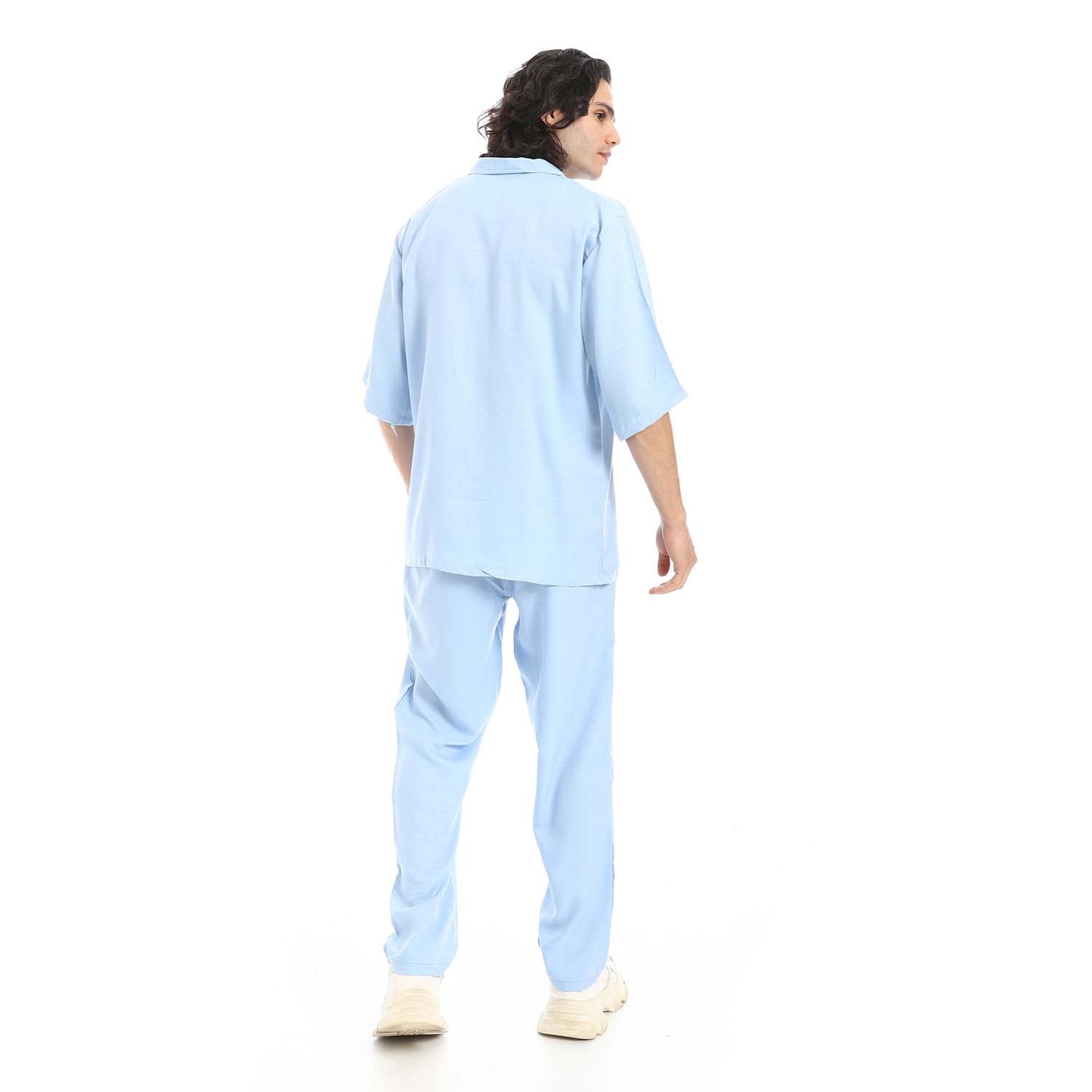 Linen Shirt & Pants Set