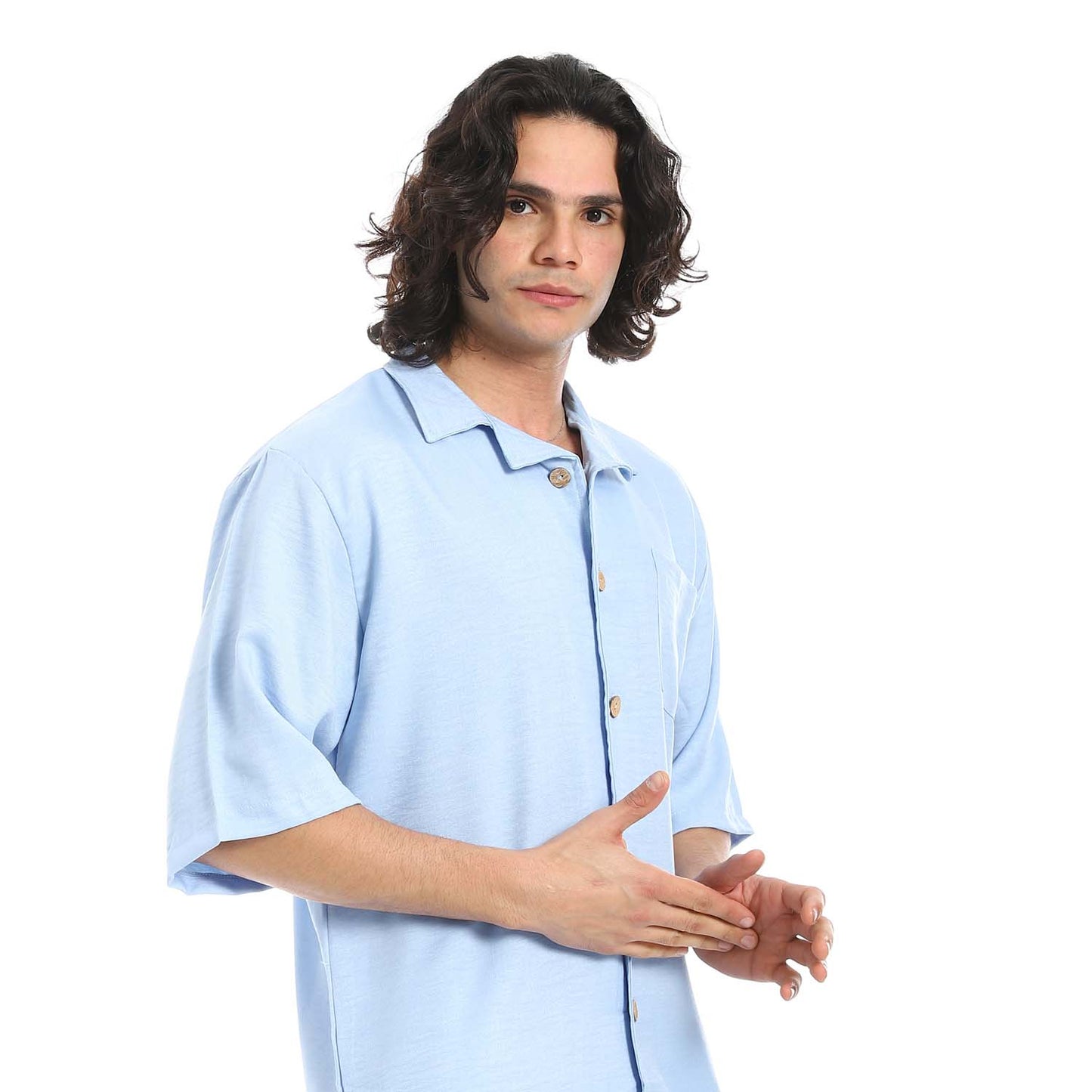 Linen Shirt & Pants Set