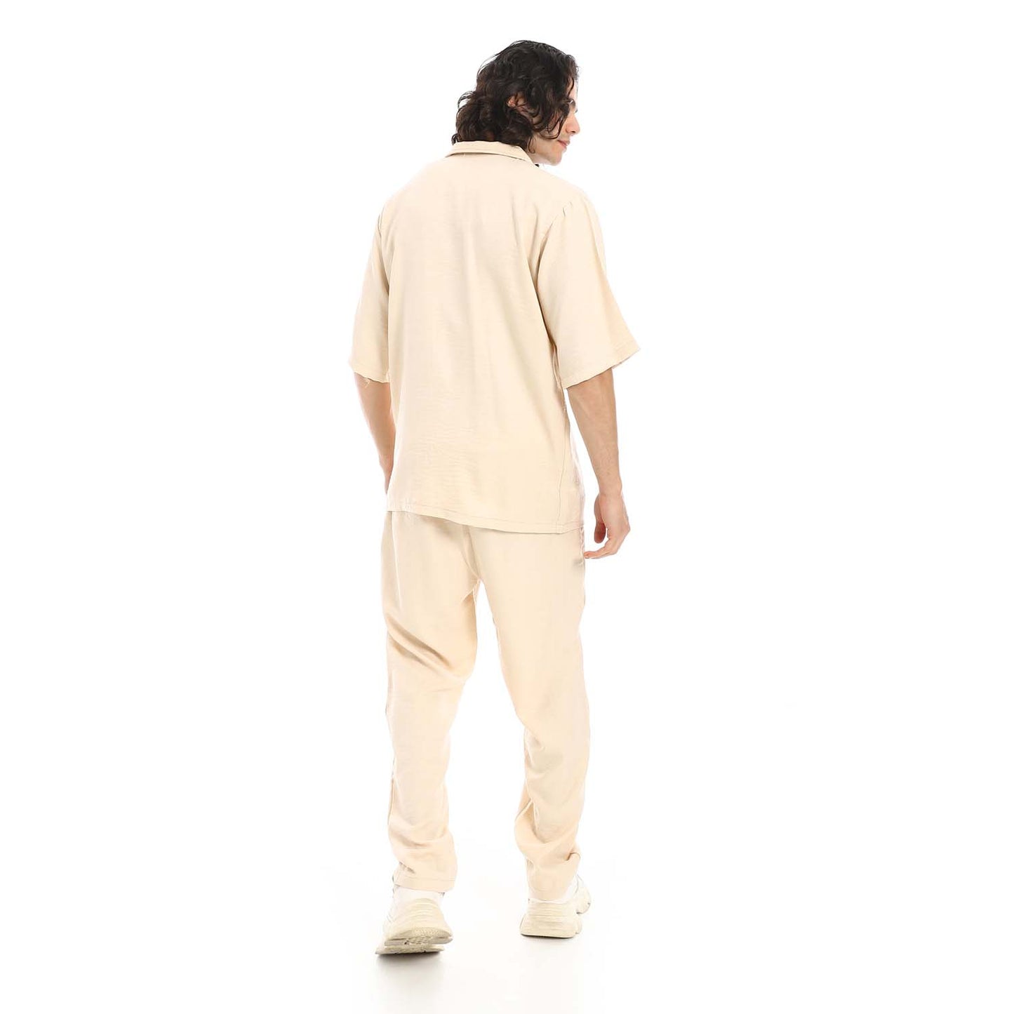 Linen Shirt & Pants Set
